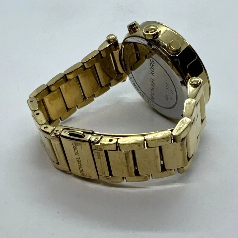 Michael Kors Parker MK5354 Women Stainless Steel Analog Dial Quartz Watch JNA405